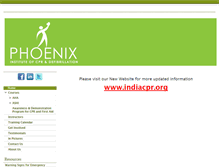 Tablet Screenshot of indiacpr.com